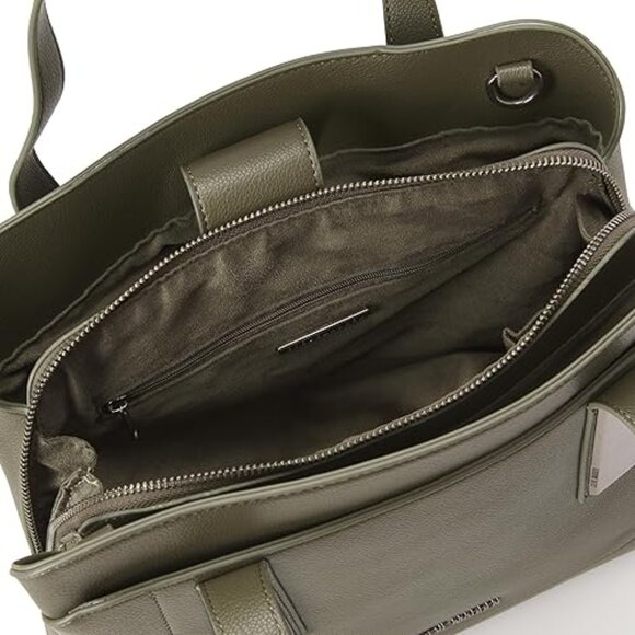 Steve Madden Bgrammer Top Handle Satchel w/ Card Case - Picture 2 of 5